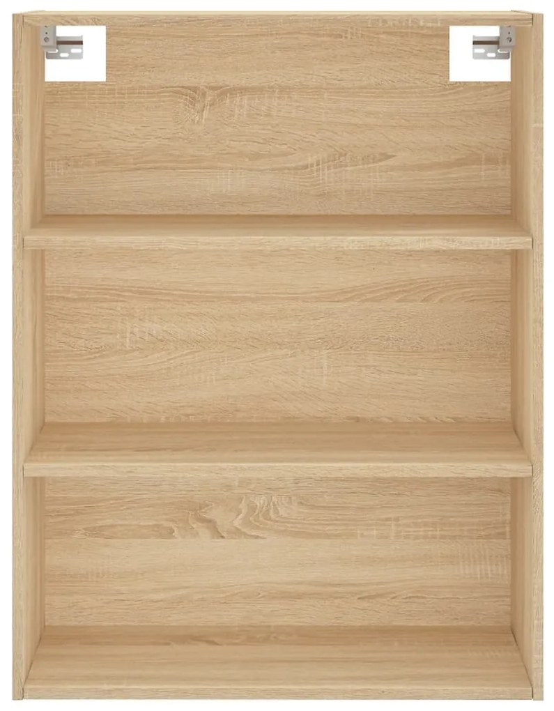 vidaXL Ντουλάπι Sonoma δρυς 69,5 x 34 x 180 εκ. από Επεξεργασμένο Ξύλο