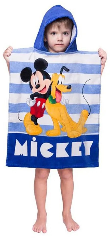 Πόντσο Βελουτέ Mickey 20 Blue Viopros