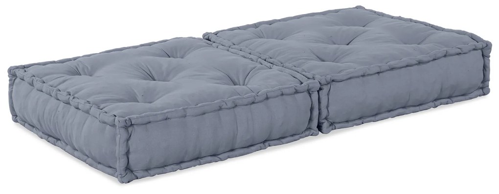 vidaXL Μοντέρνο Σκαμπό Γκρι 70x70x36 Ύφασμα