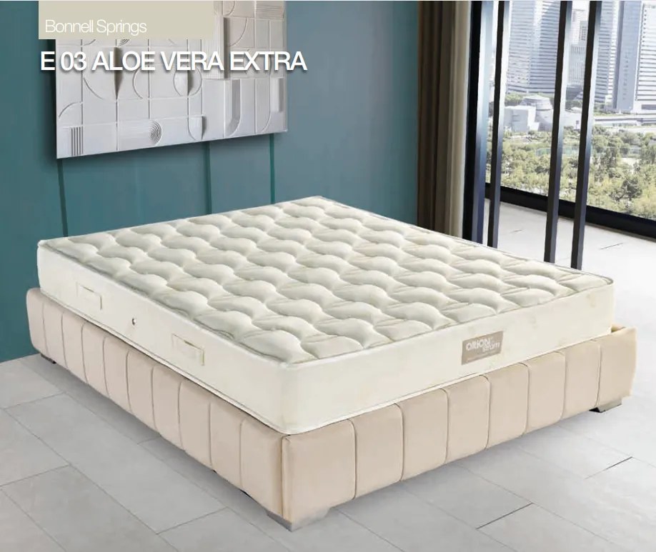 Στρώμα  E03 Aloe Vera Extra 150x200κ. Σκληρότητας: Μέτριο Orion Strom