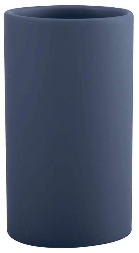 Ποτηροθήκη Tube Matt 03203.003 Dark Blue Κεραμικό