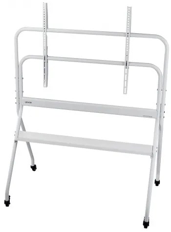 VEVOR Rolling TV Stand Mobile TV Cart Holds Up to 198 lbs for 35-100 In Screens