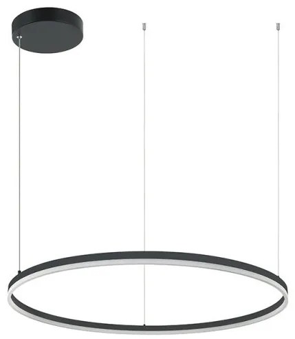 Κρεμαστό Φωτιστικό Οροφής LED 83W IP20 Zambelis-20264-Μαύρο 20264
