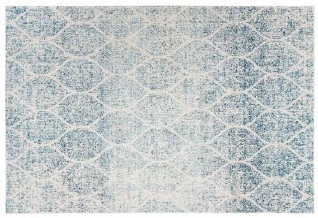 Χαλί DKD Home Decor Μπλε βαμβάκι Chenille (120 x 180 x 1 cm)