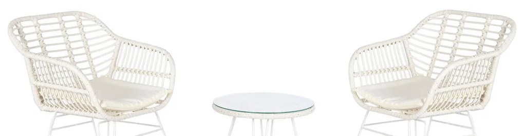 Σετ Τραπέζι με 2 Καρέκλες DKD Home Decor 56 x 57,5 x 82 cm