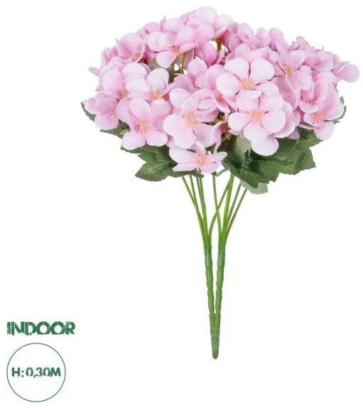 Artificial Garden BEGONIA BRANCH 21133 Τεχνητό Διακοσμητικό Κλαδί Βιγόνιας Y30cm Σετ 2 τεμαχίων Globostar 21133