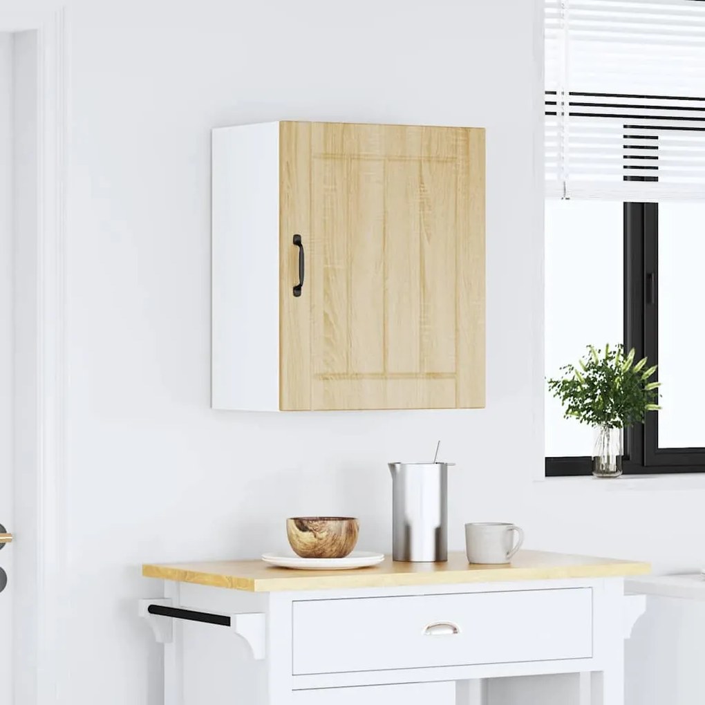 ντουλάπι τοίχου κουζίνας "Lucca" Sonoma Oak Engineered Wood - Καφέ