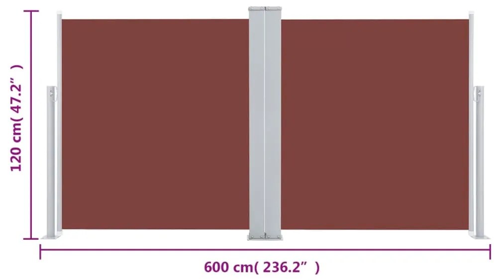 ΣΚΙΑΣΤΡΟ ΠΛΑΪΝΟ ΣΥΡΟΜΕΝΟ ΚΑΦΕ 120 X 600 ΕΚ. 48451