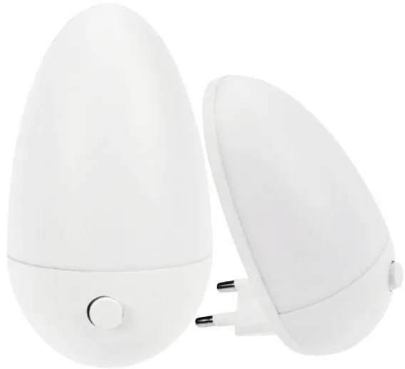 Φωτιστικό Νυκτός Πρίζας LED 1.6W 6000K  Λευκός 5910 Spotlight-5910-Λευκό 5910