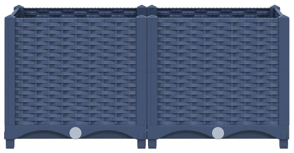 vidaXL Ζαρντινιέρα 80 x 40 x 38 εκ. από Πολυπροπυλένιο