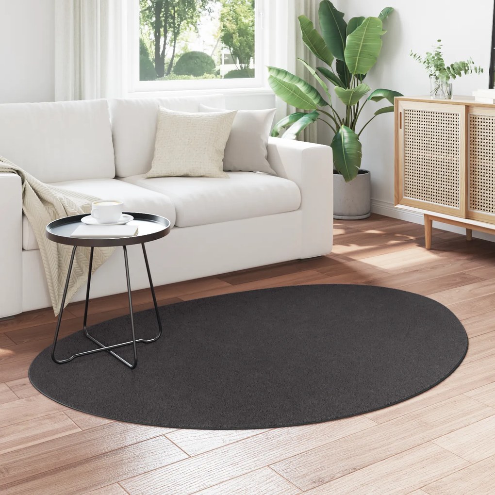 vidaXL Χαλί Ανθρακί 120 x 170 cm Πολυεστέρας
