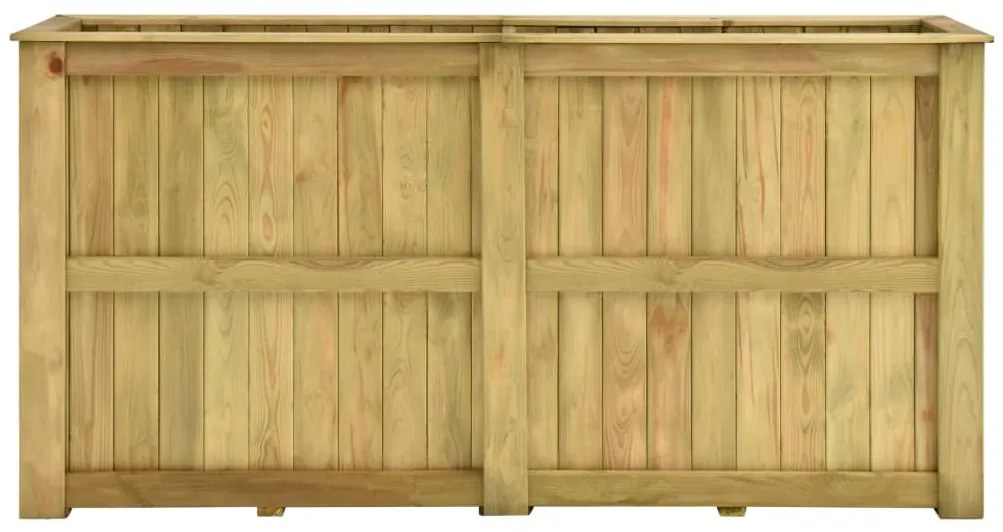 vidaXL Υπερυψωμένη Γλάστρα 196 x 50 x 100 εκ. Εμποτισμένο Ξύλο Πεύκου