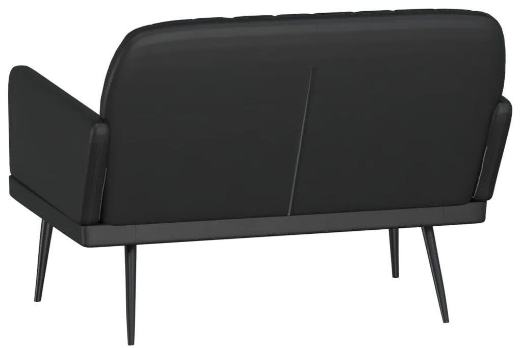 vidaXL Πάγκος Μαύρος 107 x 80 x 81 εκ. από Συνθετικό Δέρμα