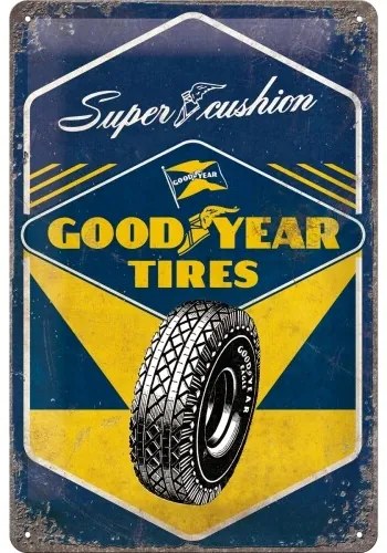 Μεταλλική πινακίδα Super Cushion - Good Year Tires