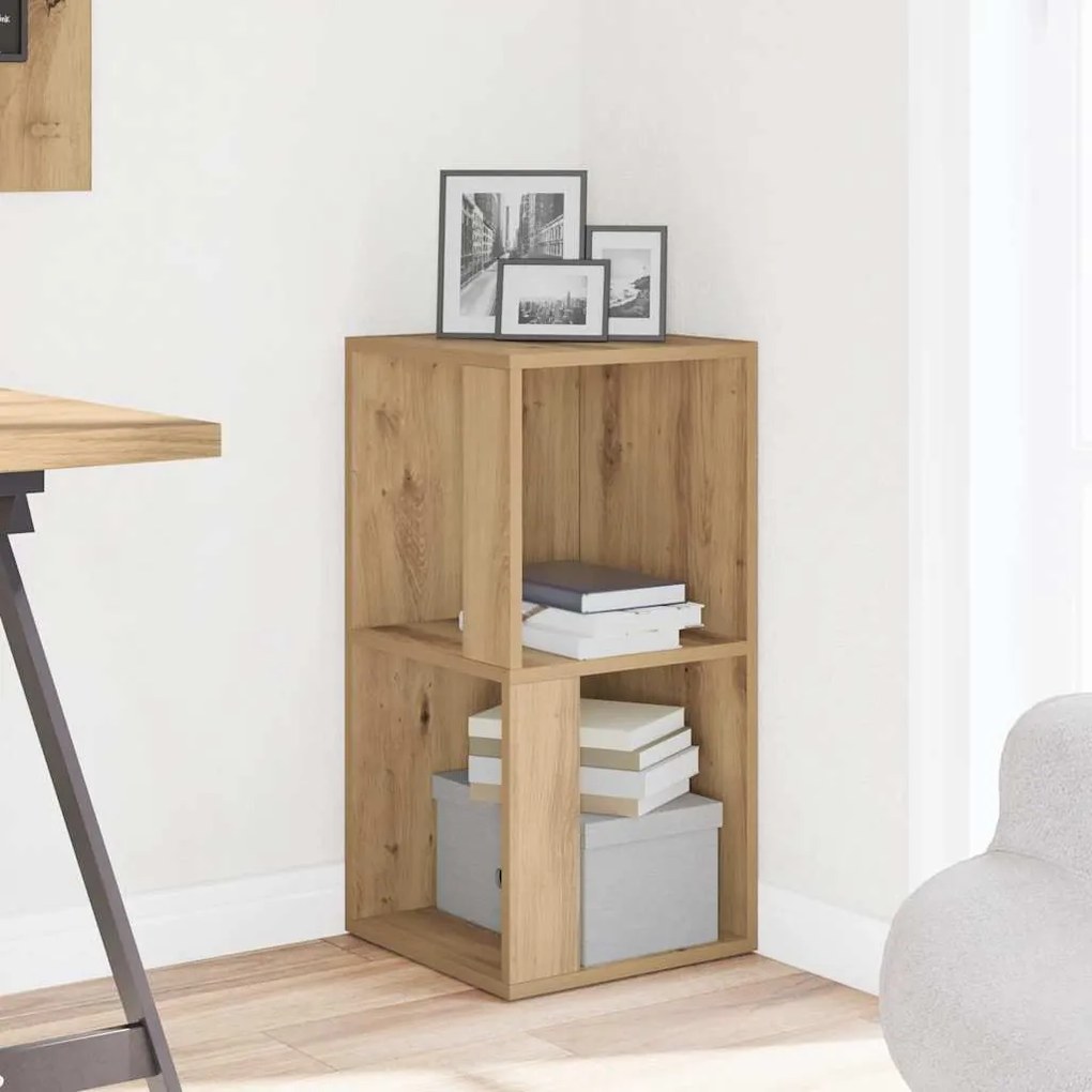vidaXL Γωνιακό ντουλάπι Artisan Oak 33x33x67 cm Κατασκευασμένο ξύλο