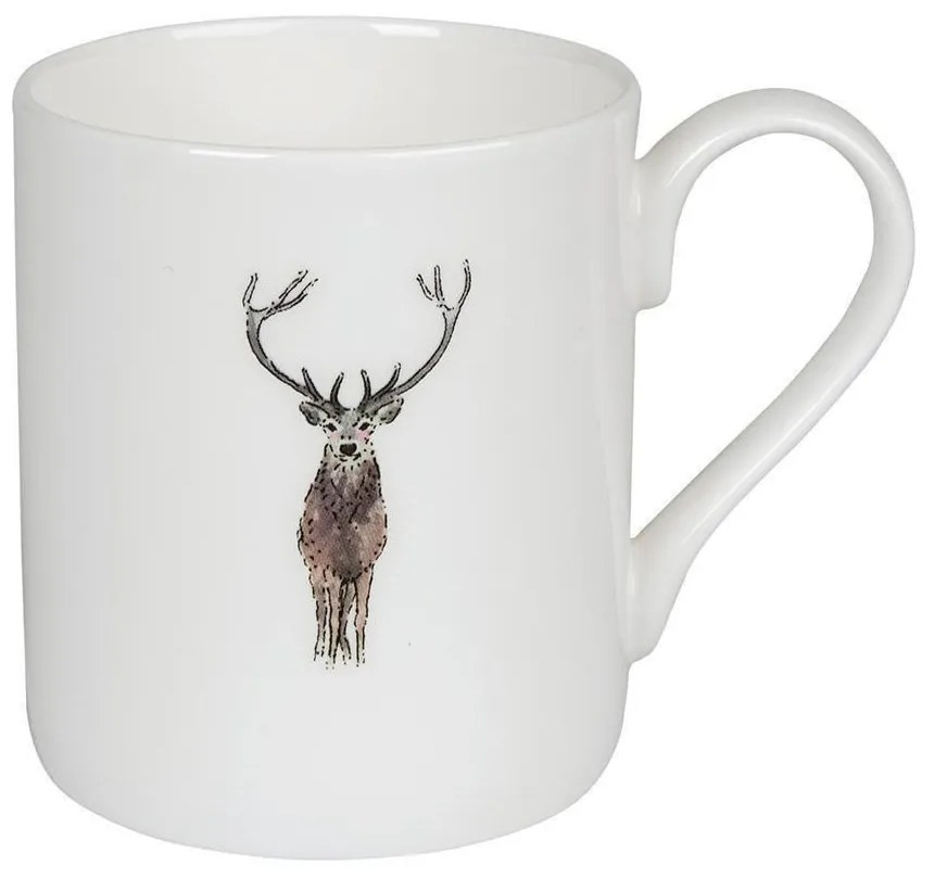 ΚΟΥΠΑ ΠΟΡΣΕΛΑΝΗΣ FINE BONE CHINA 275ml SOPHIE ALLPORT - HIGHLAND STAG (SOLO)