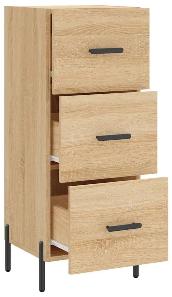 vidaXL Ντουλάπι Sonoma Δρυς 34,5x34x90 εκ. από Επεξεργασμένο Ξύλο