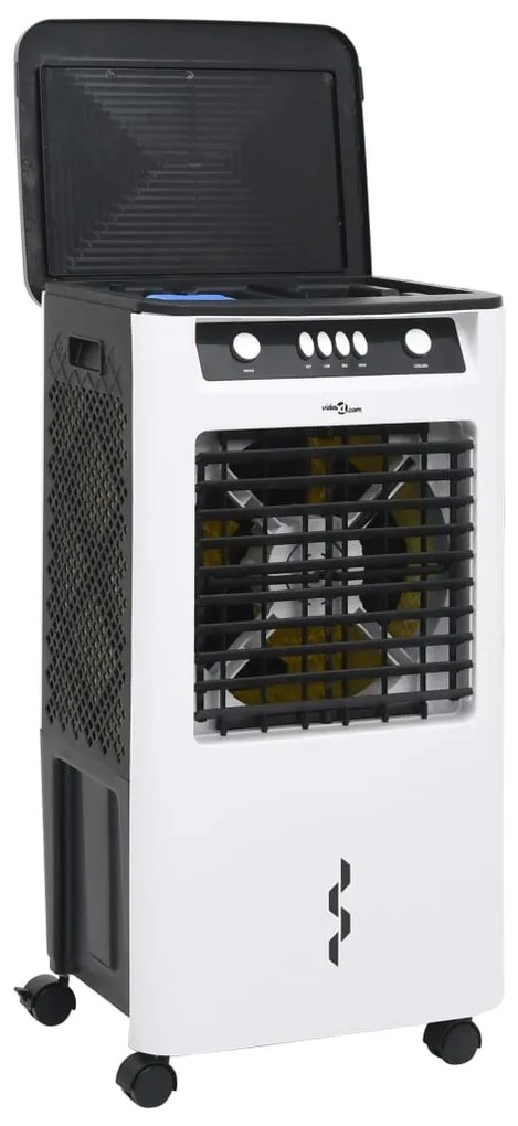 vidaXL Air Cooler Φορητό 3 σε 1 Ασπρόμαυρο 73 x 38 x 30,5 εκ. 80 W