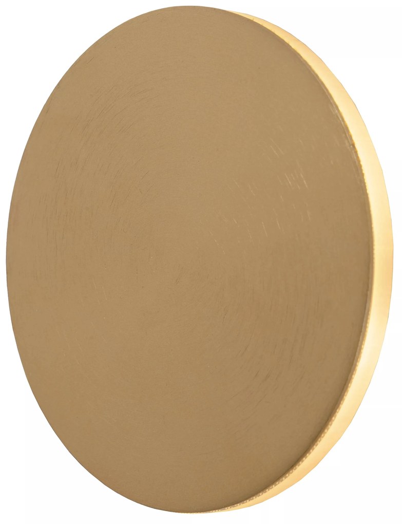 Φωτιστικό Επίτοιχο Lucide 46201-06-02 EKLYPS LED Χρυσό Χρώμα (Gold Coloured) 3000 K