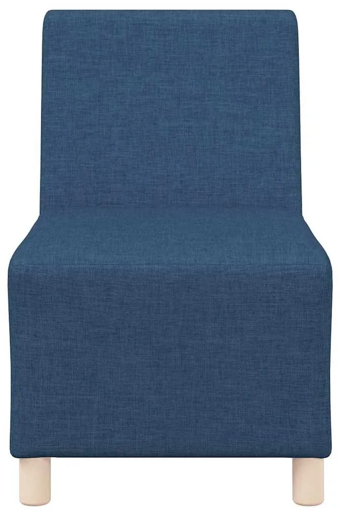 vidaXL Μοναδικός Καναπές χωρίς Χερούλια 2 pcs Μπλε 55 x 74 x 82 εκ.