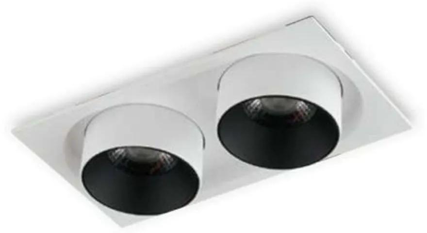 Φωτιστικό Οροφής - Σποτ Outsider INC-OUTSIDER-2X15C Ρυθμιζόμενο 2x15W Led 3000K 10x18,4x9,4cm White  Αλουμίνιο