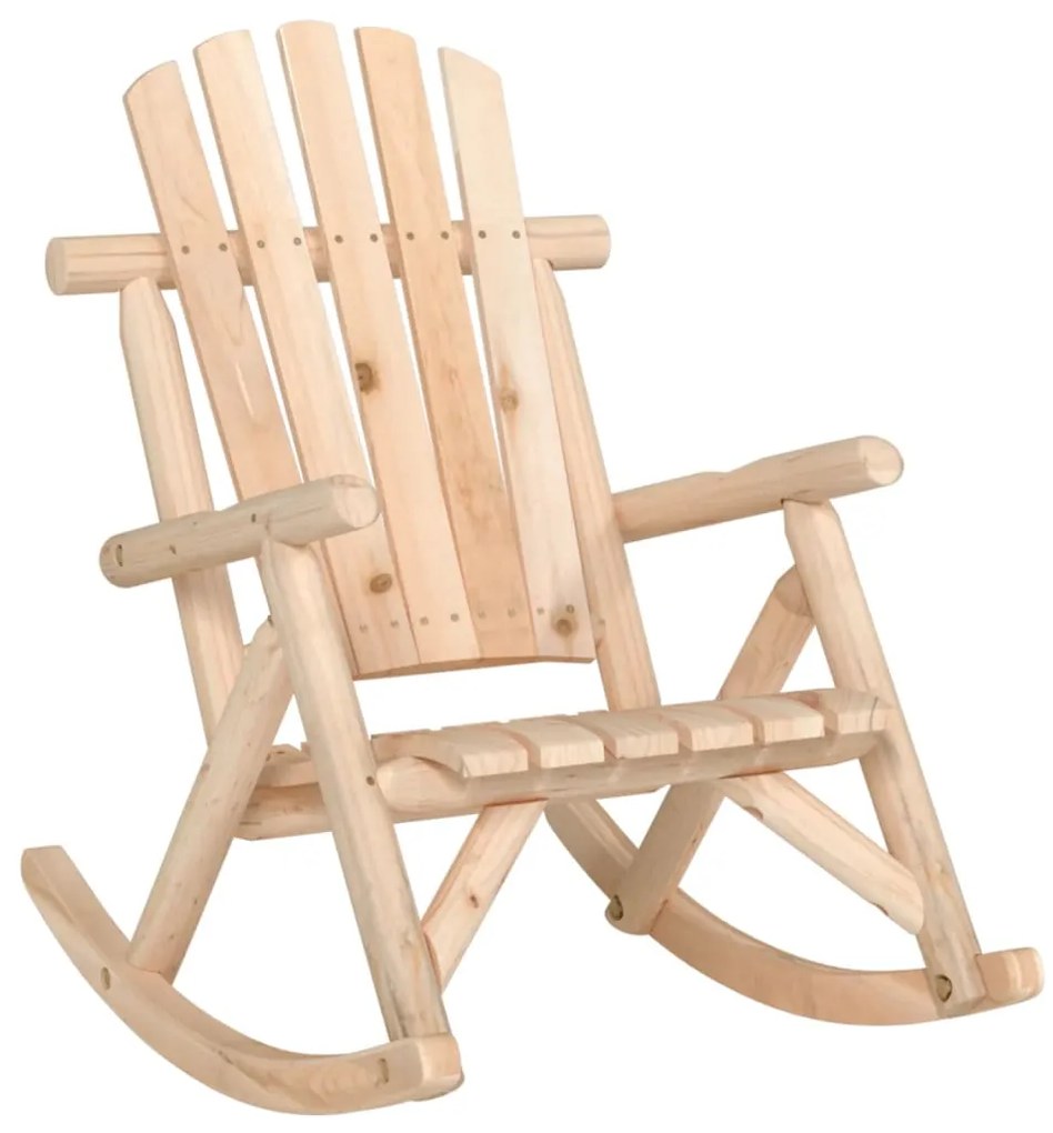 vidaXL Σαλόνι Κήπου Σετ 5 Τεμαχίων από Μασίφ Ξύλο Ελάτης