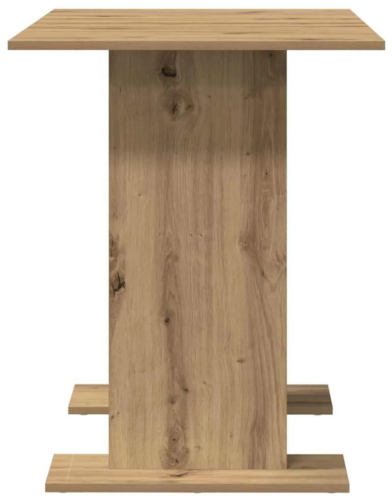 vidaXL Τραπεζαρία artisan δρυς 110 x 60 x 75 cm Επεξεργασμένο ξύλο