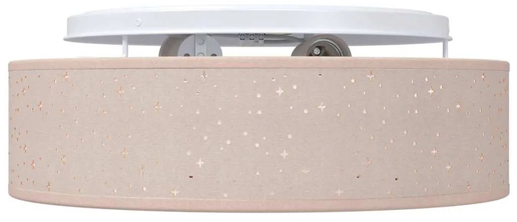 vidaXL Λάμπα Οροφής Taupe 38 x 13.5 εκ. ύφασμα