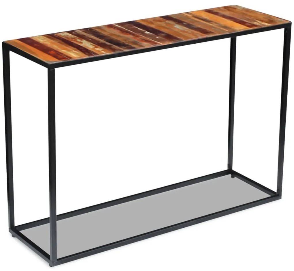vidaXL Τραπέζι Κονσόλα 110 x 35 x 76 εκ. από Μασίφ Ανακυκλωμένο Ξύλο