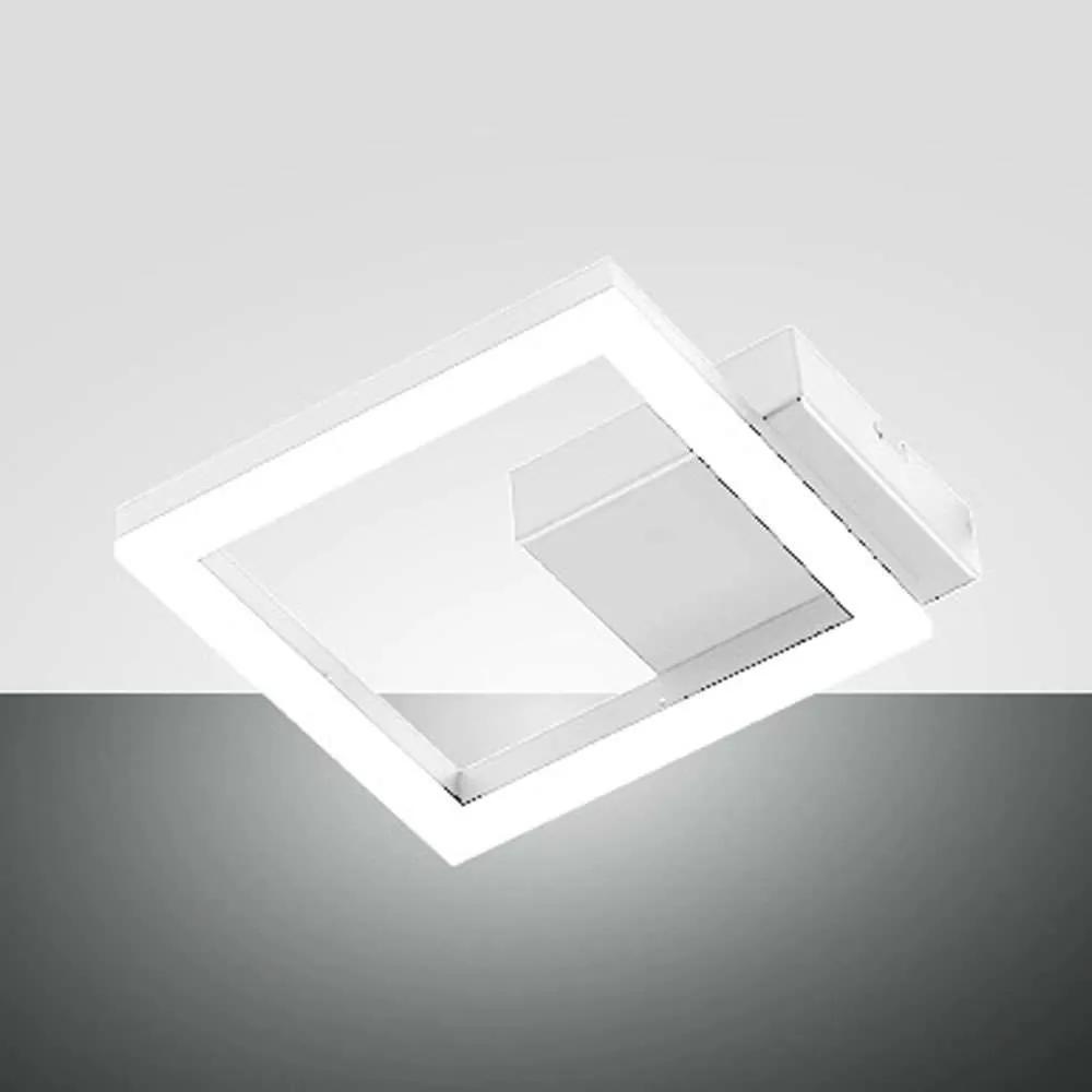 Φωτιστικό Οροφής - Πλαφονιέρα Bard 3394-24-102 18,3x18,3x5,5cm Dim Led 1080lm 11W White Fabas Luce