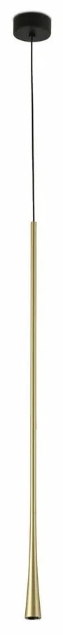 Φωτιστικό Οροφής Κρεμαστό Diana 800 22020 LED 6W 2700K 3,2x80cm Gold Faro Barcelona