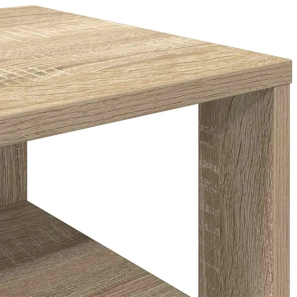 Ράφι παπουτσιών Sonoma Oak 61x32x70 cm Κατασκευασμένο ξύλο - Καφέ