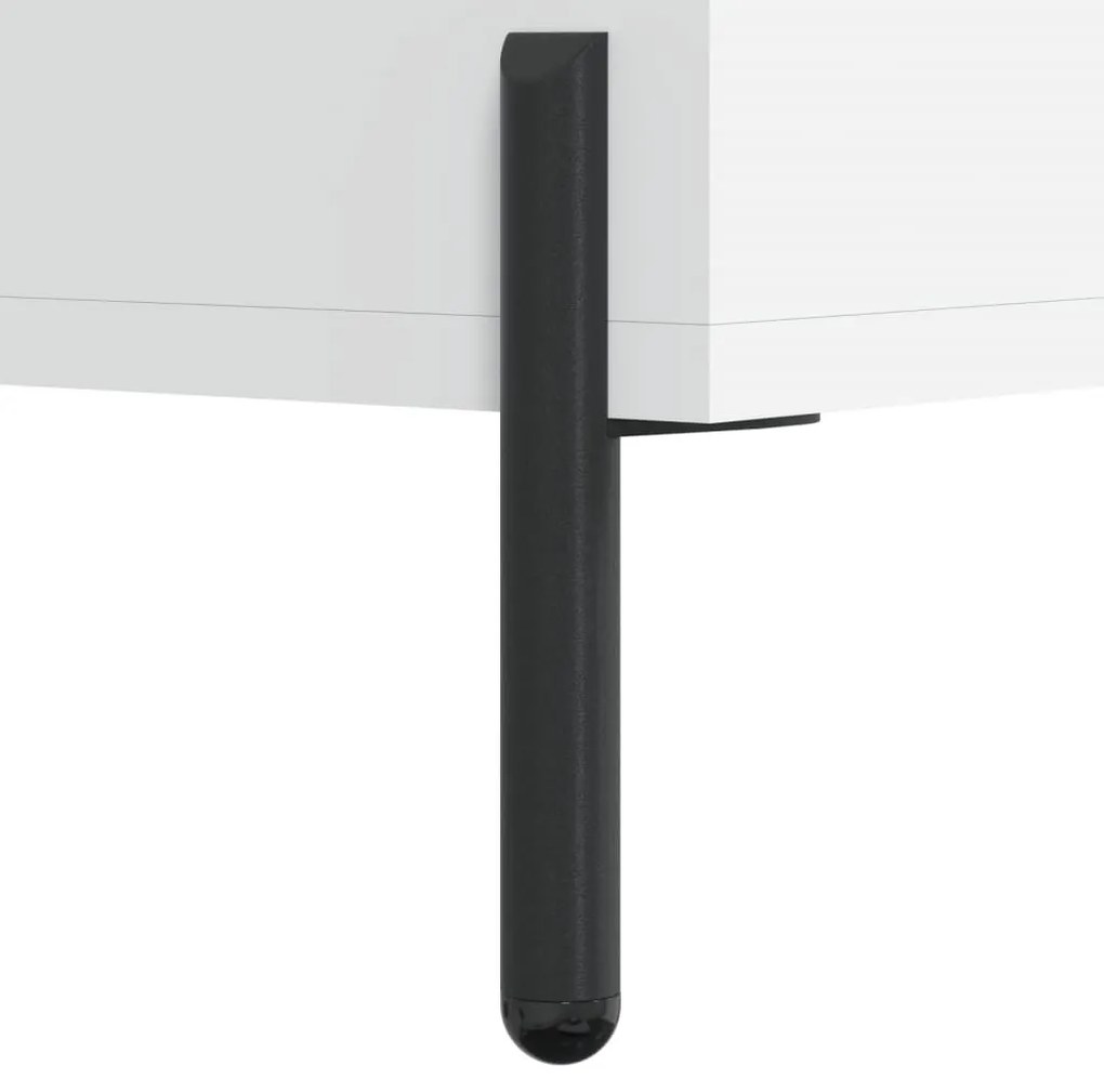 vidaXL Ντουλάπι Λευκό 34,5x32,5x90 εκ. Επεξεργασμένο Ξύλο