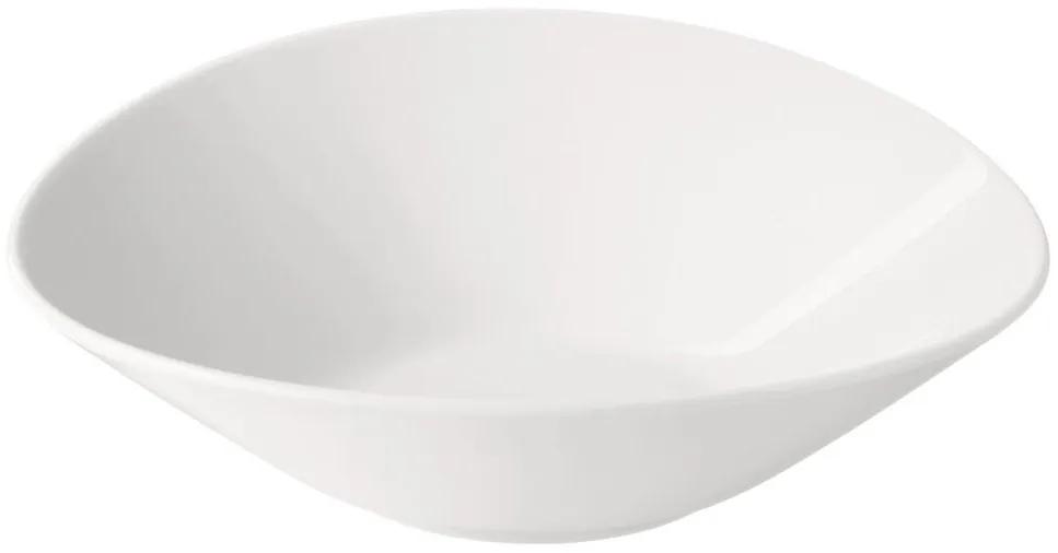 Πιάτο Βαθύ Πορσελάνης Meran Λευκό ESPIEL 19x16x6,5εκ. 001.725327K2