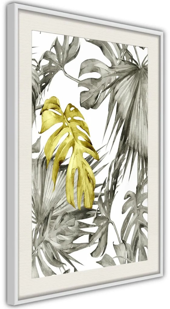 Αφίσα - Extraordinary Leaf - 40x60 - Χρυσό - Χωρίς πασπαρτού