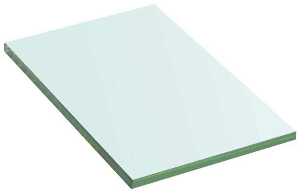 vidaXL Ράφια Πάνελ 2 τεμ. Διάφανα 20 x 12 εκ. Γυάλινα