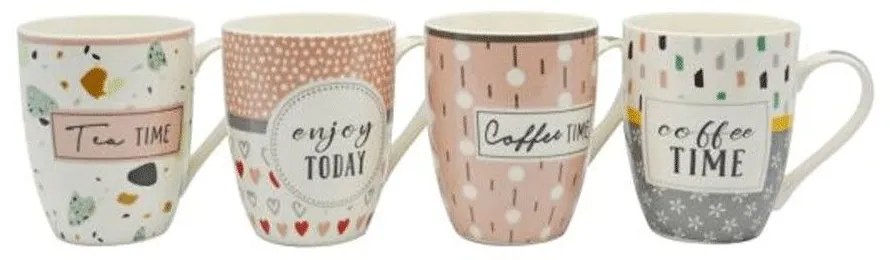 Κούπα Coffee Time 827480 340ml Multi Ankor Porcelain