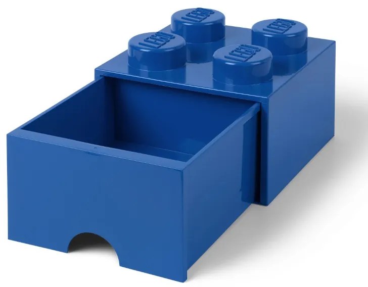 ΚΟΥΤΙ ΑΠΟΘΗΚΕΥΣΗΣ LEGO® ΤΕΤΡΑΓΩΝΟ ΜΙΚΡΟ ΜΠΛΕ ΣΥΡΤΑΡΩΤΟ 250x250x180