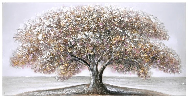 296-000015 Πίνακας σε καμβά Forestree II Inart 120x3x60εκ FIR WOOD - CANVAS ΠΟΛΥΧΡΩΜΟ, 1 Τεμάχιο