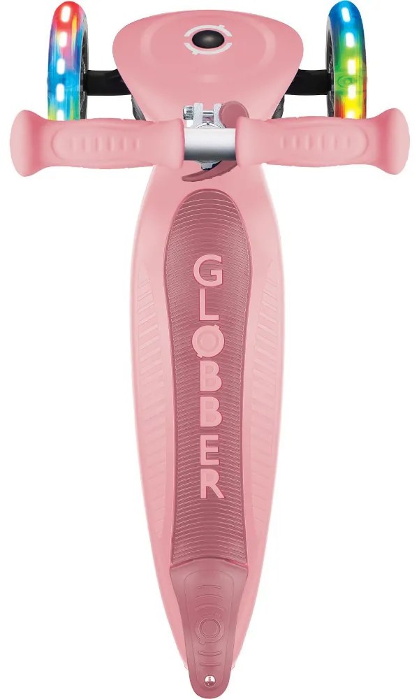 Globber Scooter Primo Foldable Lights Pastel Pink