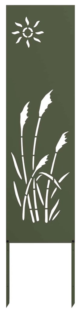 Οθόνη Ιδιωτικότητας Κήπου Μαιανδρικό σχέδιο Λαδί 32 χ 140 εκ