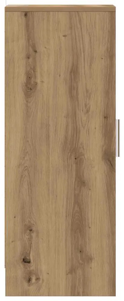vidaXL ντουλάπι παπουτσιών  Παλιό ξύλο 32x35x92 cm Κατασκευασμένο ξύλο