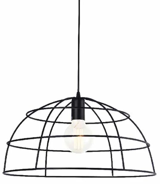 Φωτιστικό Οροφής Μονόφωτο Aca Prometheus OD543640 Black Matt