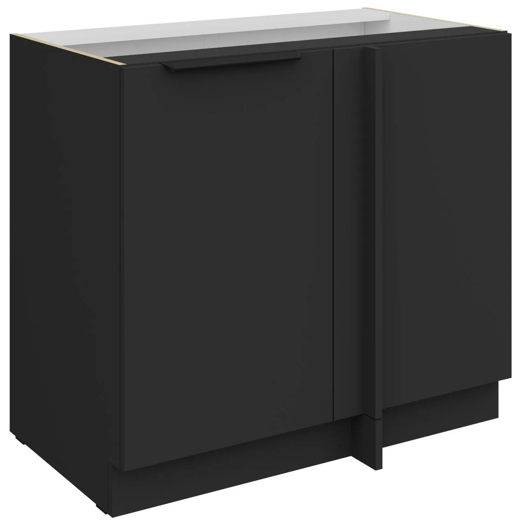 Επιδαπέδιο ντουλάπι Arianna 105 ND 1F BB-Μαύρο