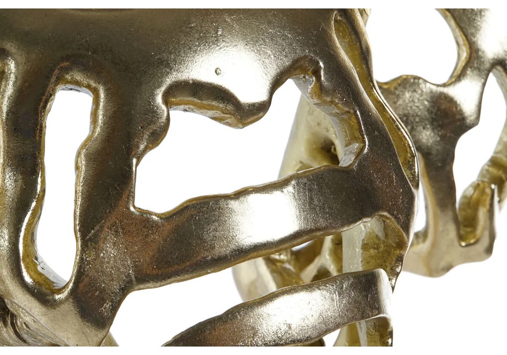 Διακόσμηση τοίχων Home ESPRIT Χρυσό Ελέφαντας Σύγχρονη 47 X 27,5 X 50,5 CM