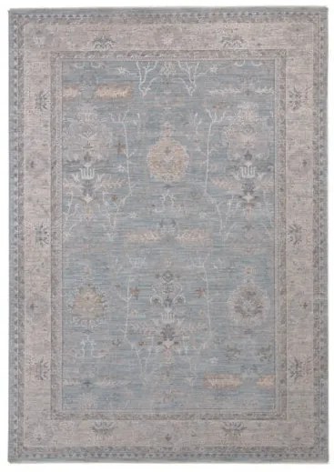 Κλασικό Χαλί Tabriz 590 Blue 140 x 190