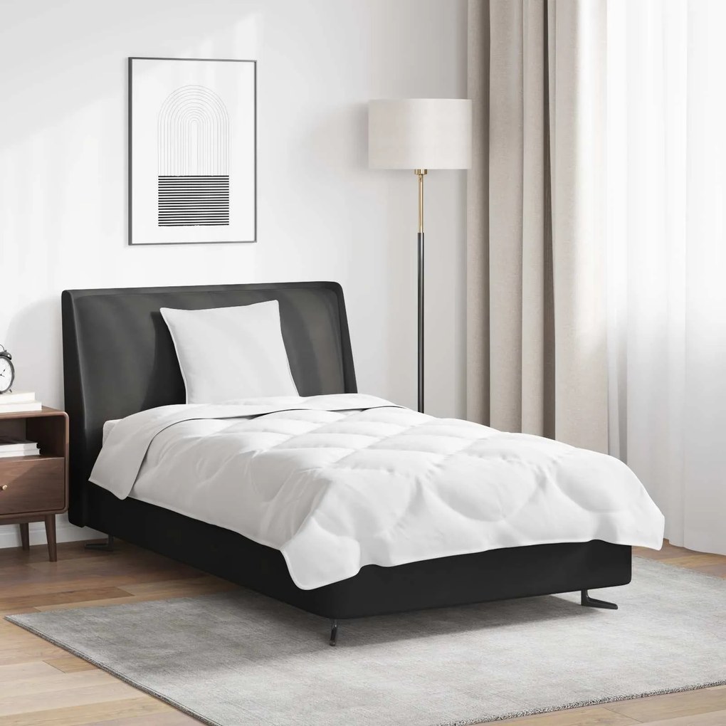 Σετ Παπλωμάτων με μαξιλάρι 2 pcs Λευκό Μικροΐνες