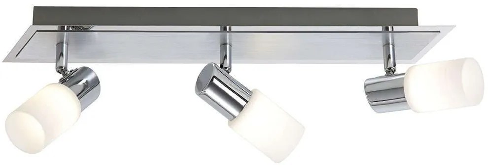 Φωτιστικό Οροφής - Σποτ Clapton 821410305 Chrome Trio Lighting Aluminium, Glass