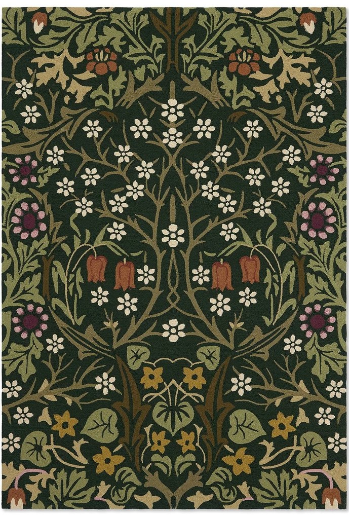 Χαλί Blackthorn Tump 428507 Green Morris 140X200cm