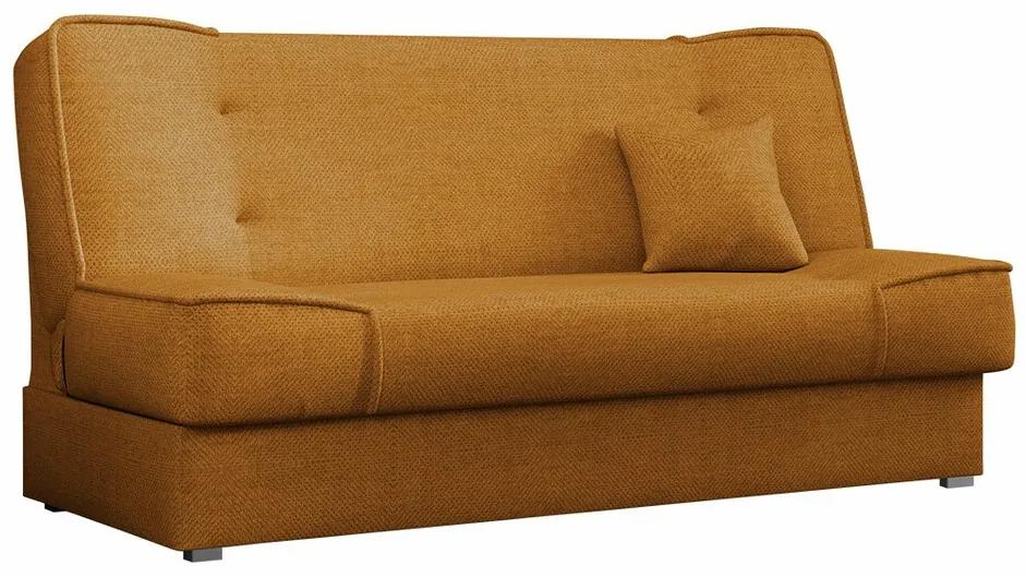 Καναπές κρεβάτι Columbus 117, Αριθμός θέσεων: 3, Αποθηκευτικός χώρος, 80x175x80cm, 41 kg, Πόδια: Πλαστική ύλη | Epipla1.gr